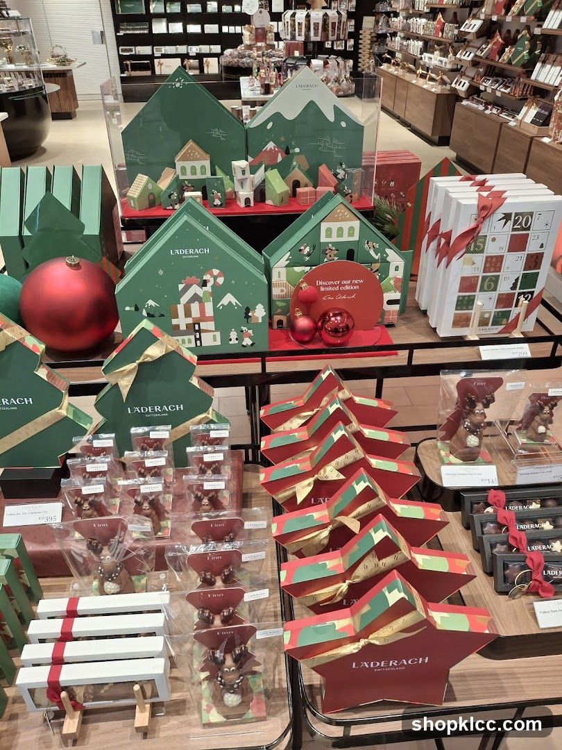 Christmas Chocolate Display