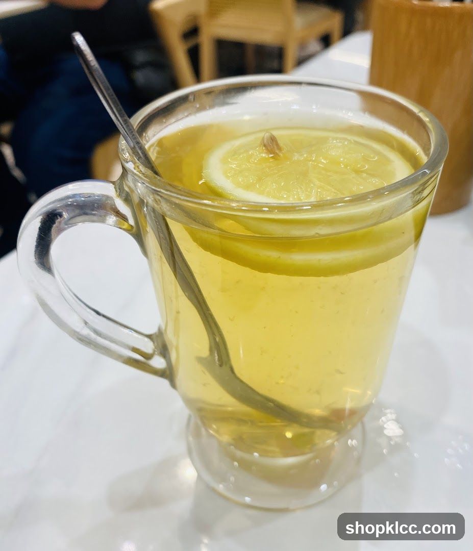 Hot Lemon Tea