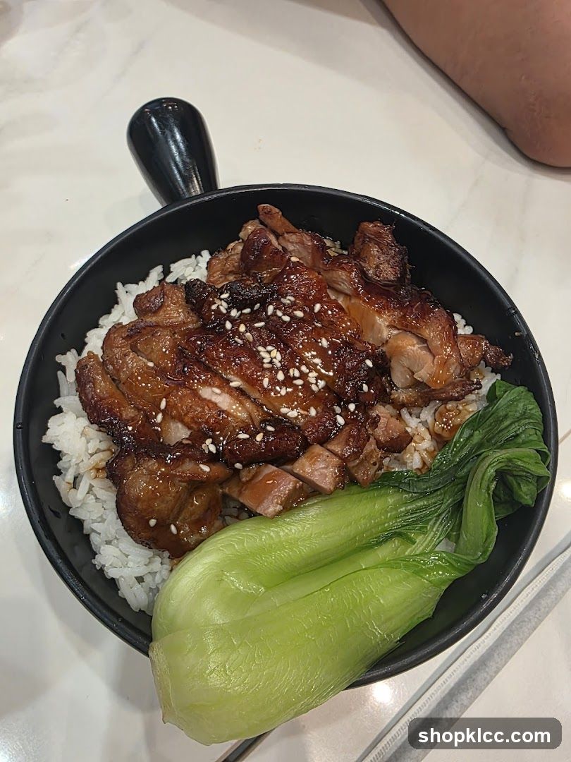 Roast Meat Rice Bowl