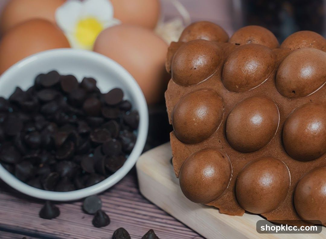 Chocolate Bubble Waffle Ingredients