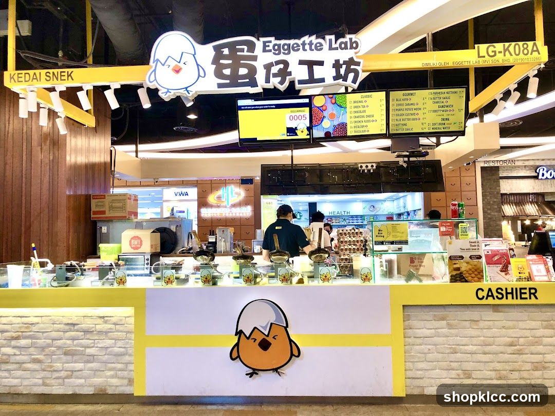 Eggette Lab Menu