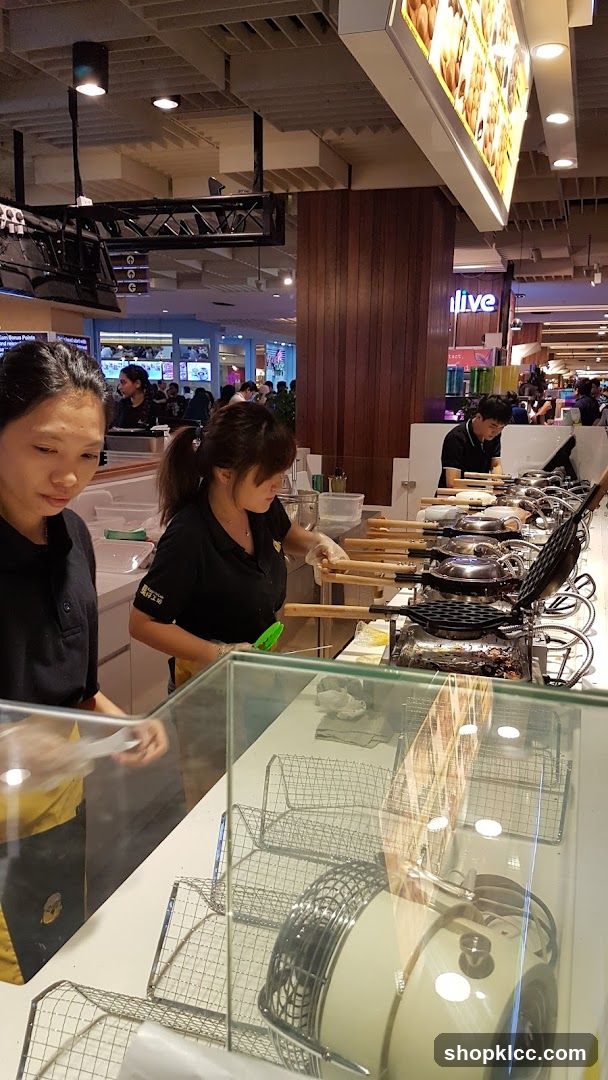 Food Stall with Waffle Makers