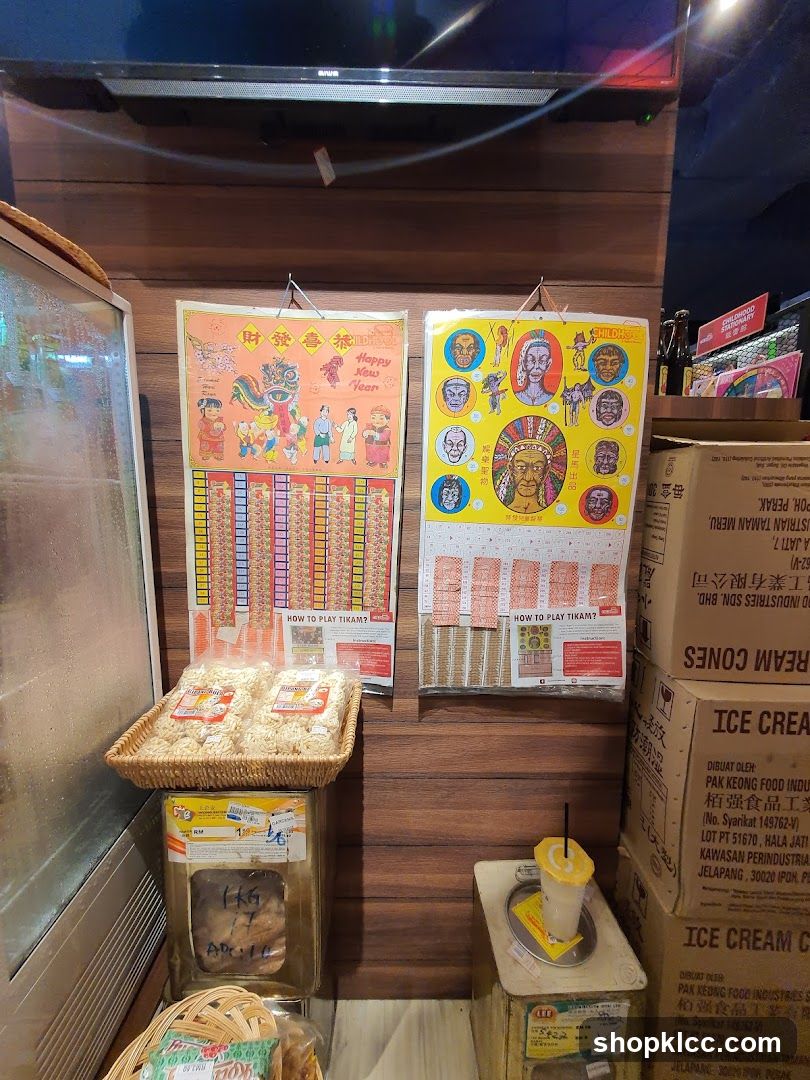 New Year Decorations and Snacks