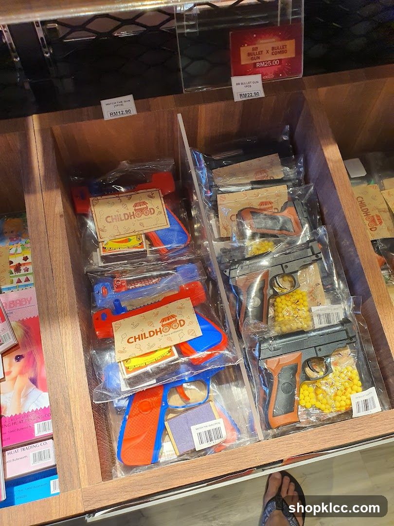 Toy Guns Display