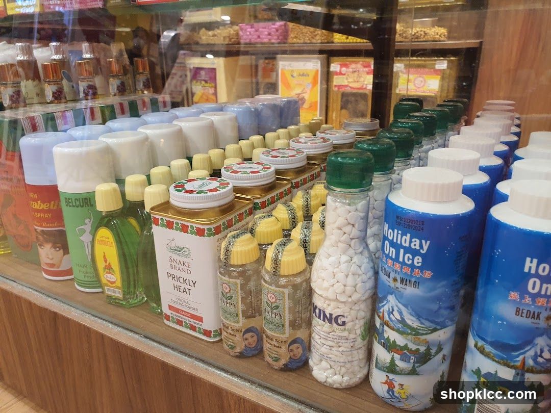 Assortment of personal care products
