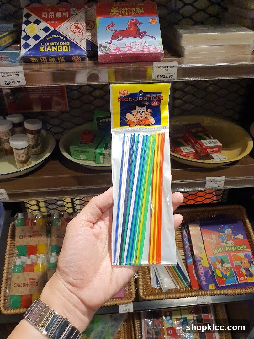 Pick-Up Sticks and Chess Sets
