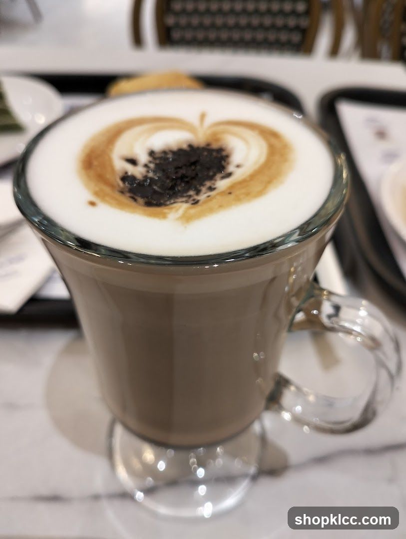 Latte with Heart Art