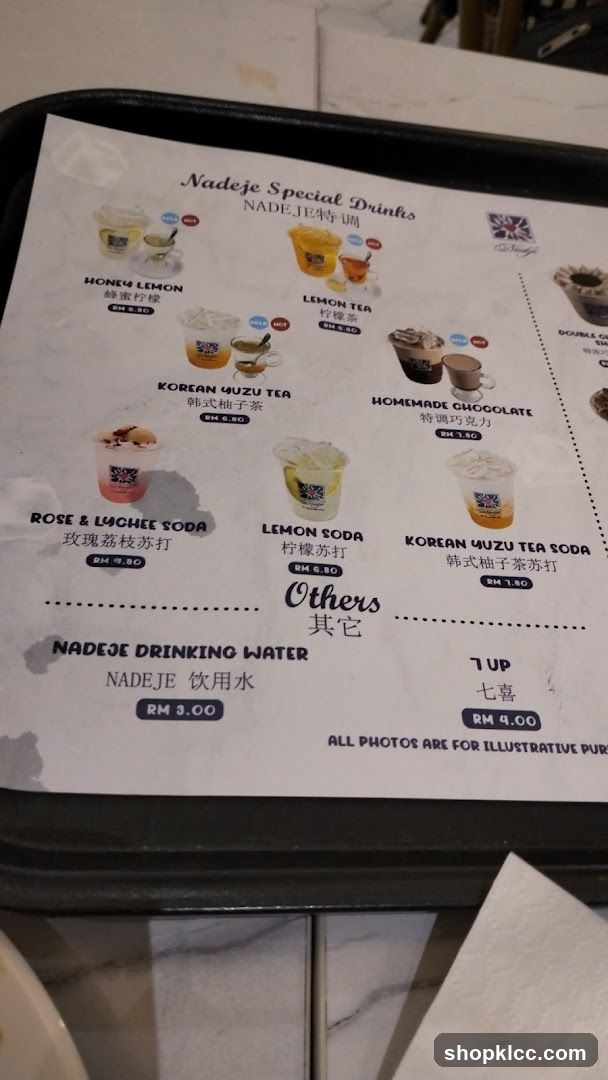 Nadeje Special Drinks