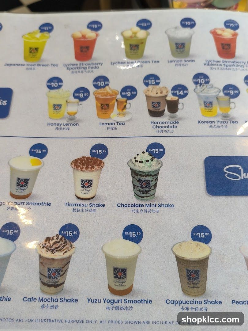Beverage Menu