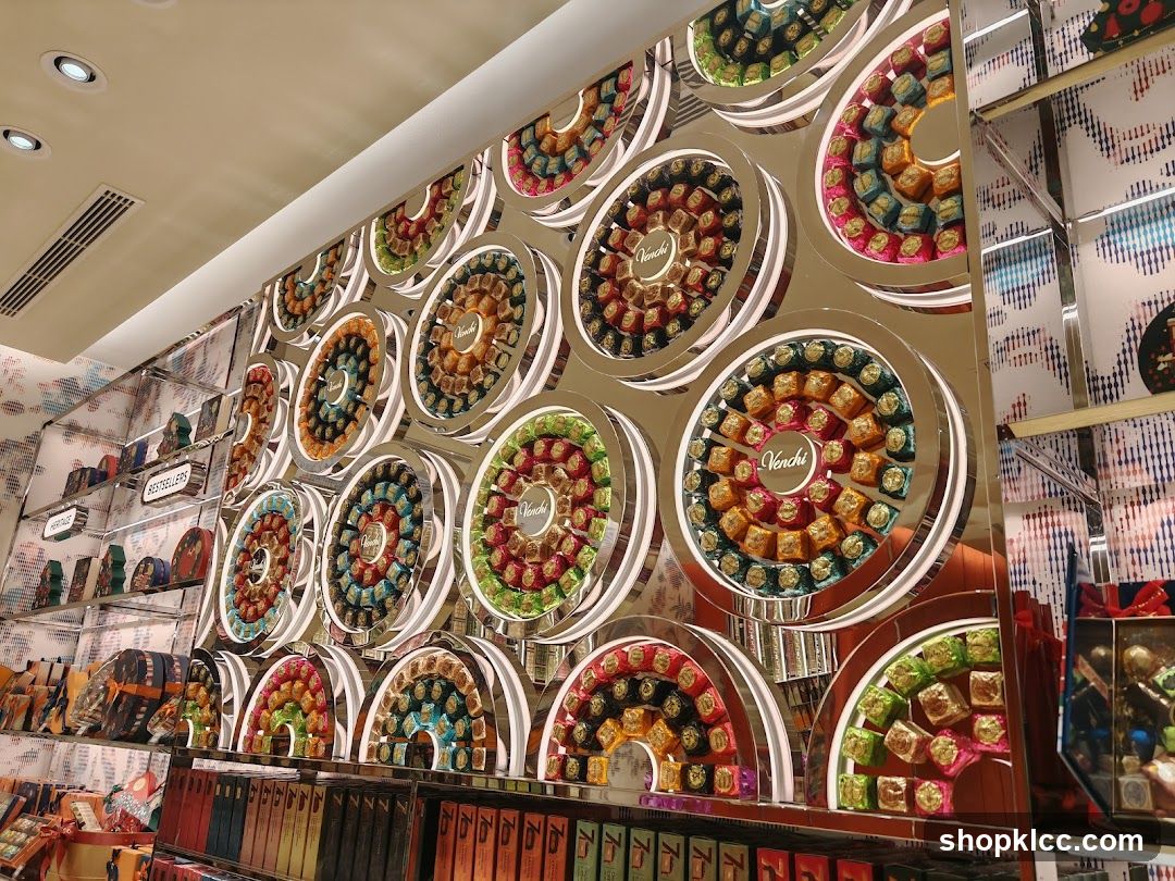 Venchi Chocolate Display