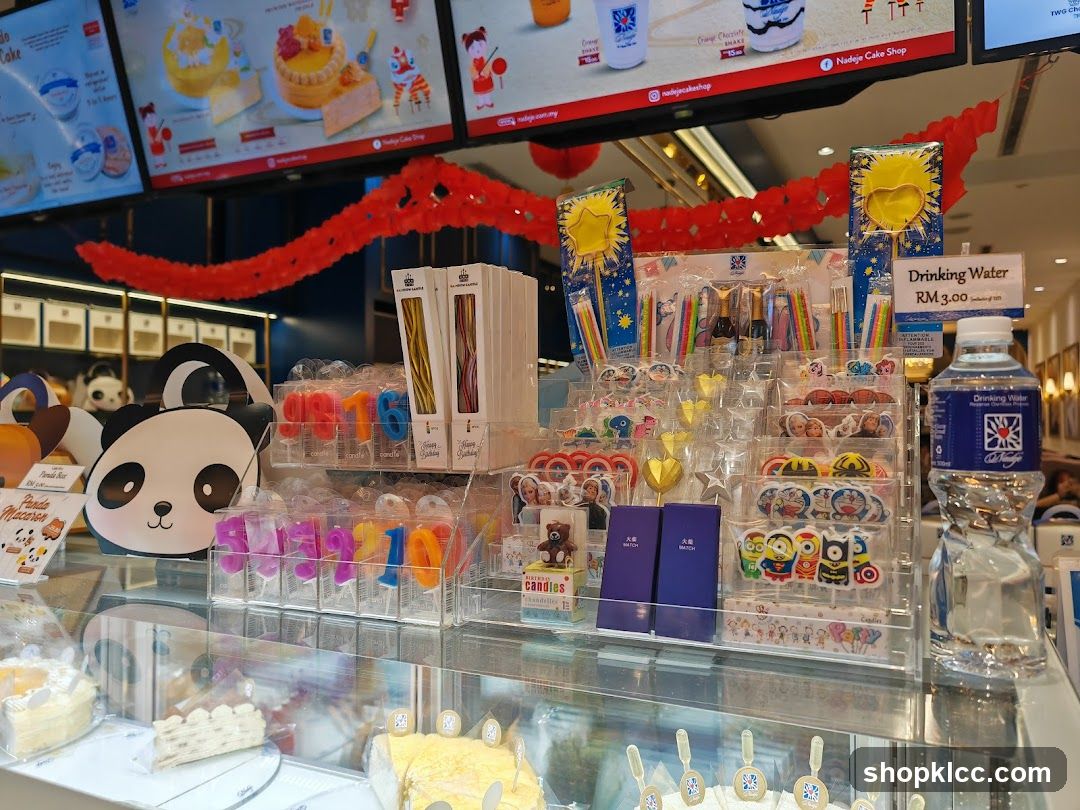 Nadeje Cake Shop Display