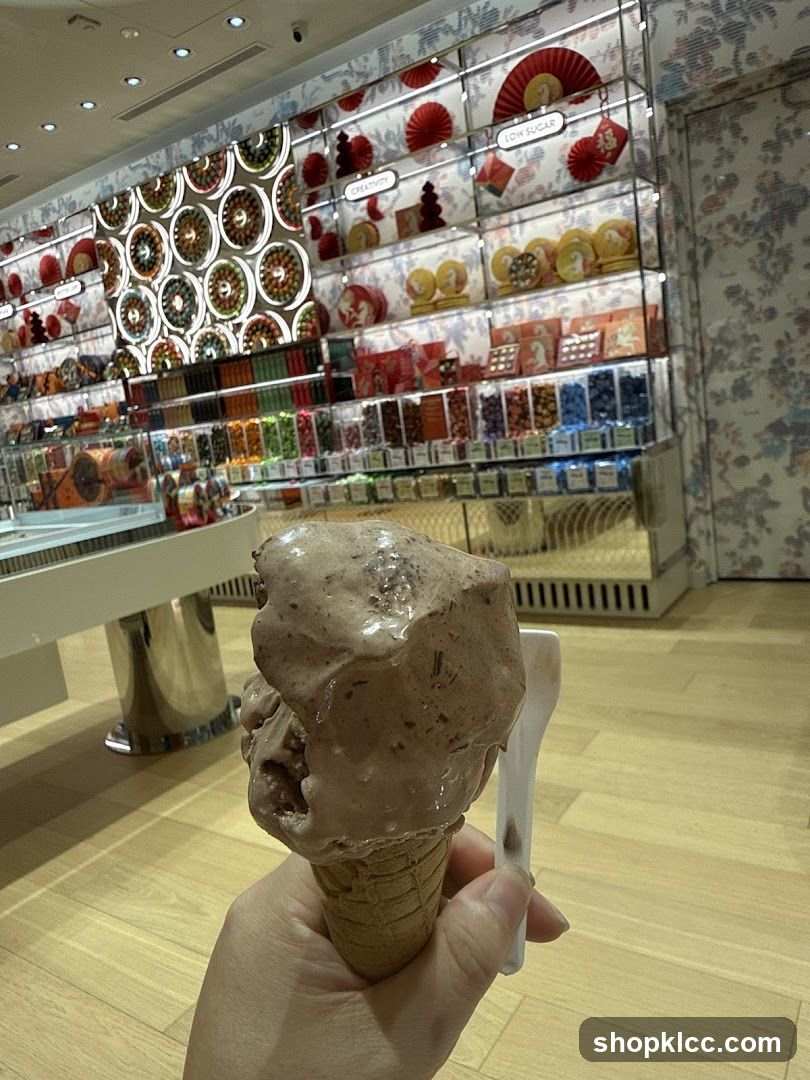 Ice Cream Cone in Store