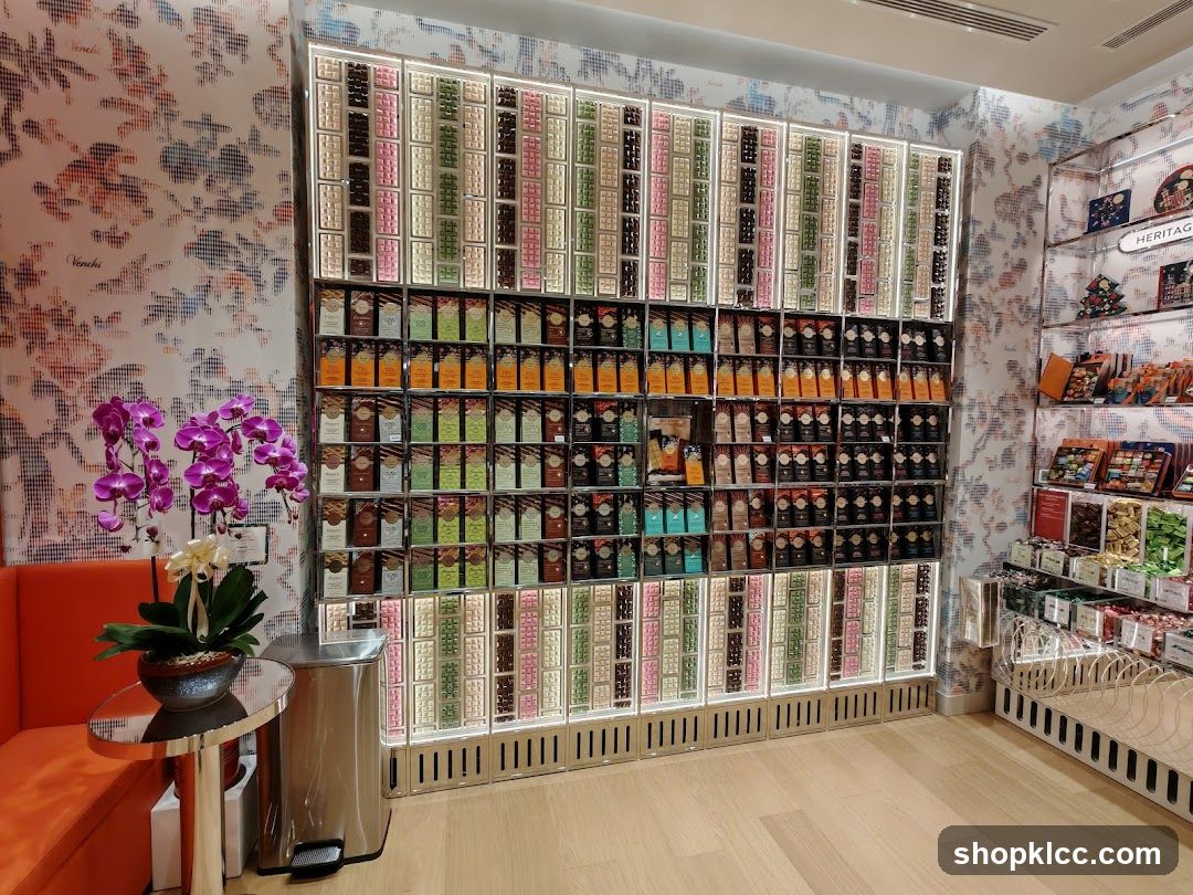 Venchi Chocolate Display