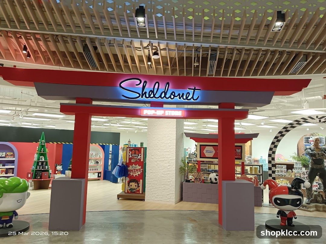 Shelldonet Pop-Up Store Interior