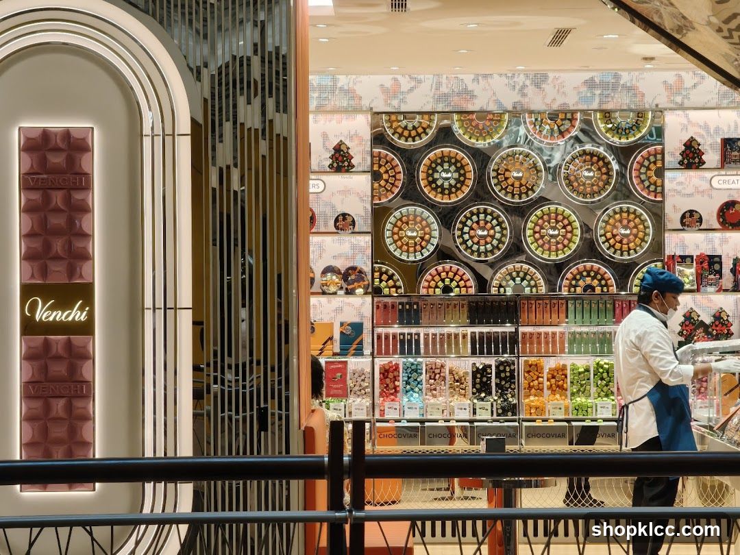 Venchi Chocolate Shop Interior