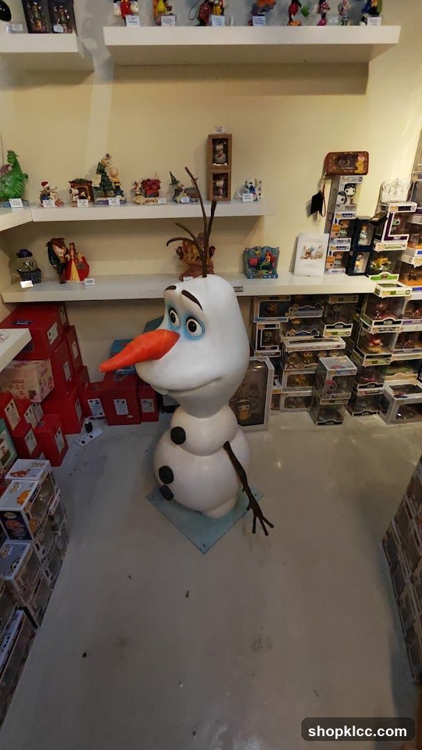 Frozen Olaf Statue in Store
