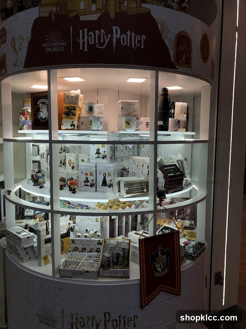 Harry Potter Merchandise Display