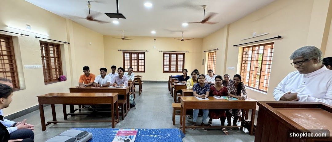 Classroom Interior with Students and Instructor