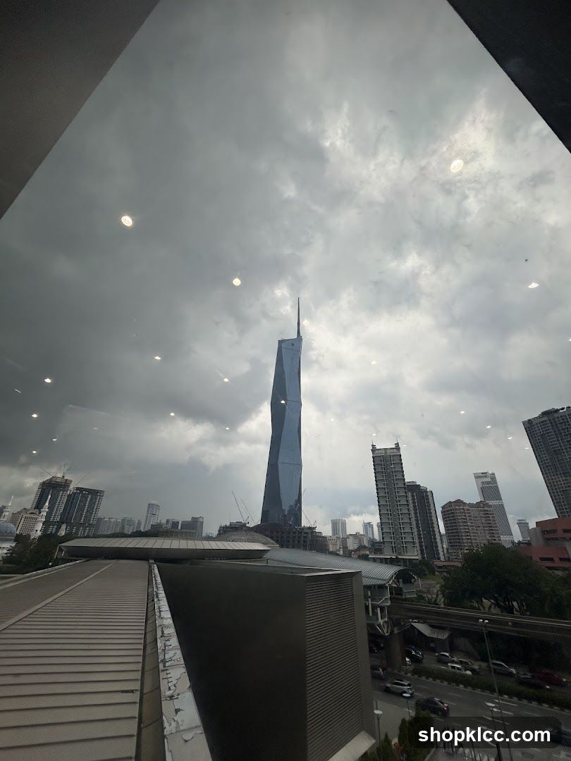 Skyscraper View from Window