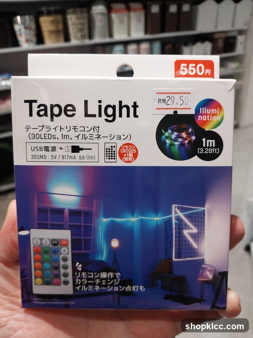 Tape Light Product Packaging