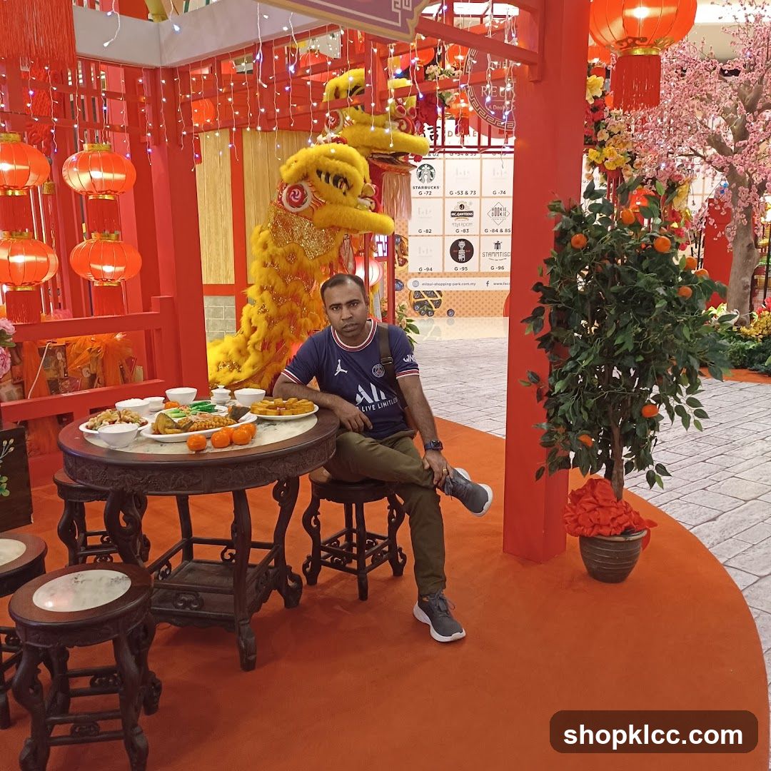 Chinese New Year Festival Scene