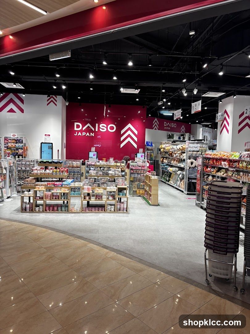 Daiso Japan Store Interior