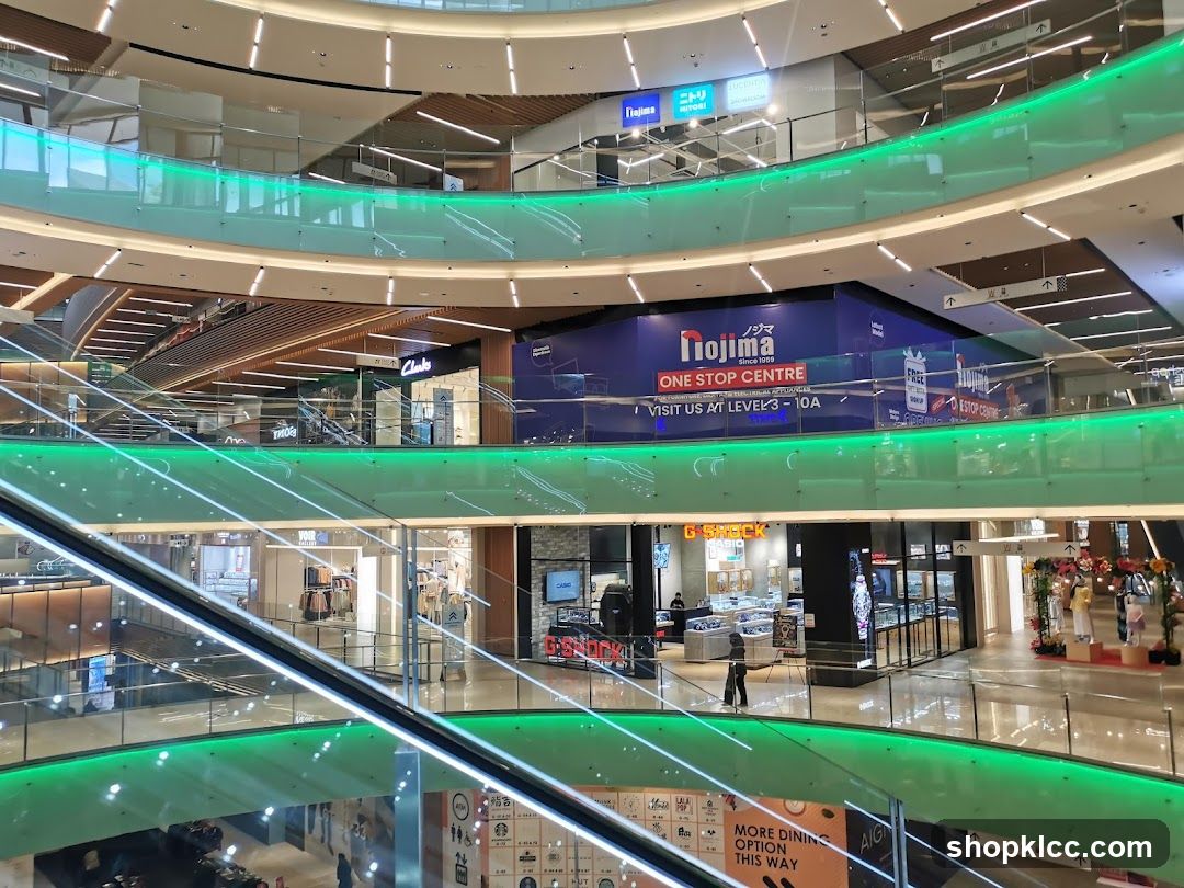 Shopping Mall Interior View
