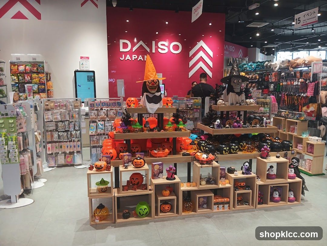 Daiso Japan Halloween Display