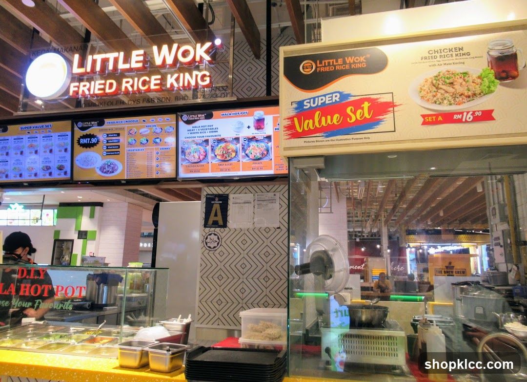 Little Wok Fried Rice King and D.I.Y La Hot Pot