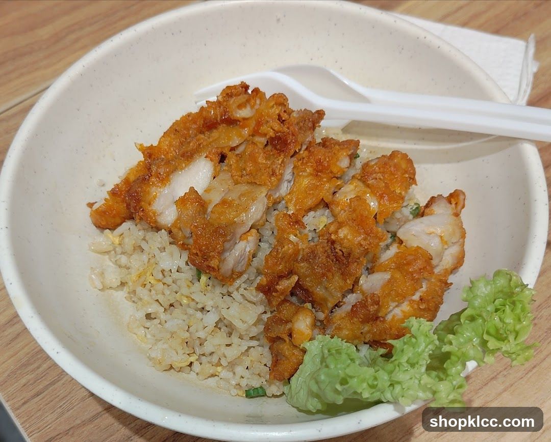 Pork Chop Fried Rice Bowl