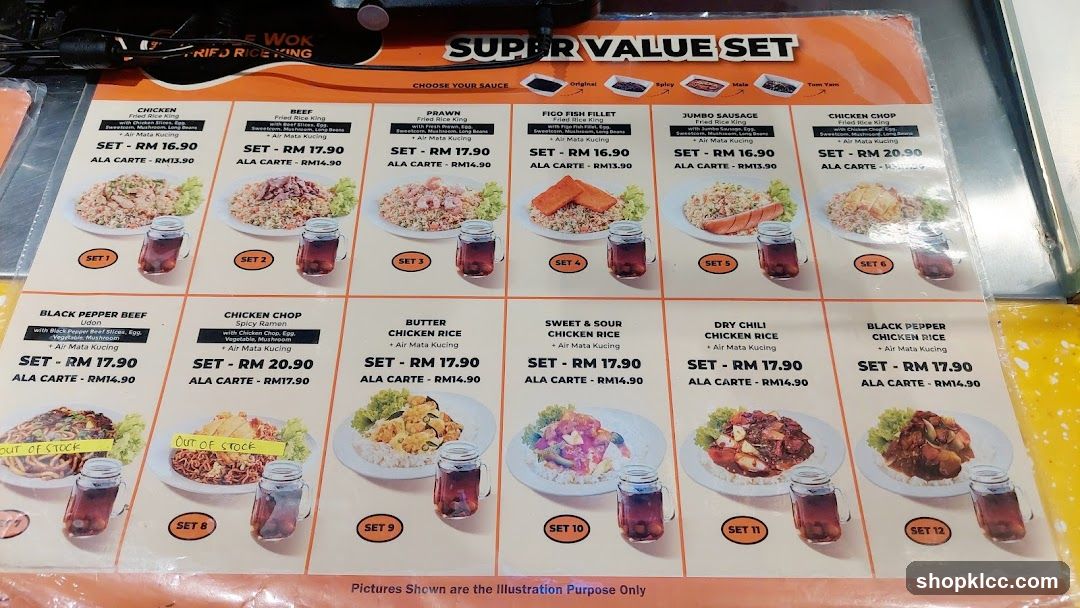 Super Value Set Menu