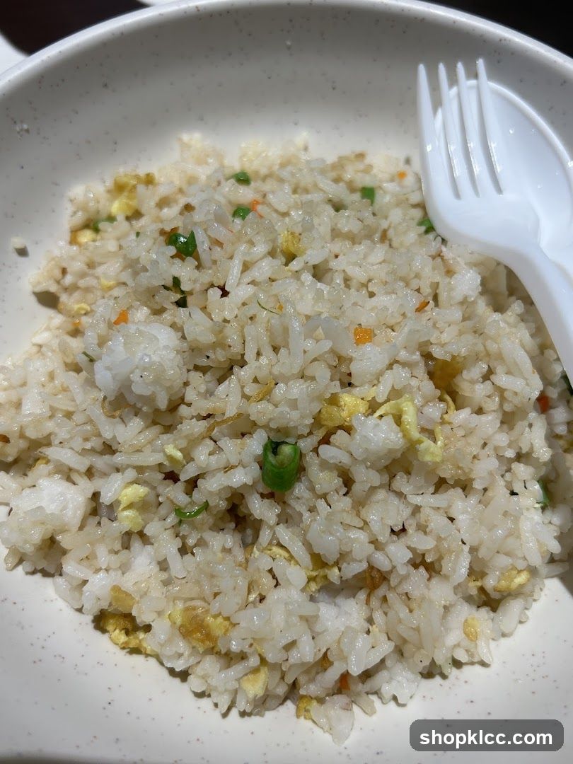 Fried Rice with Egg and Peas