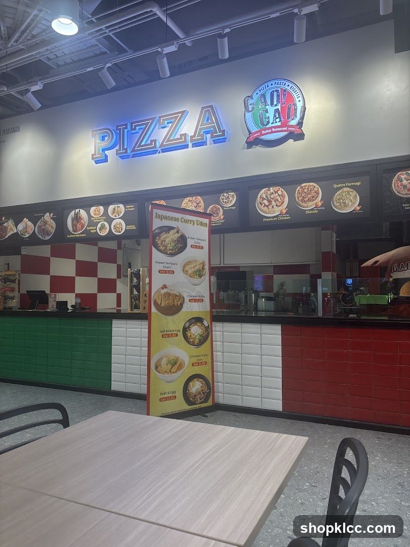 Pizza Shop Interior