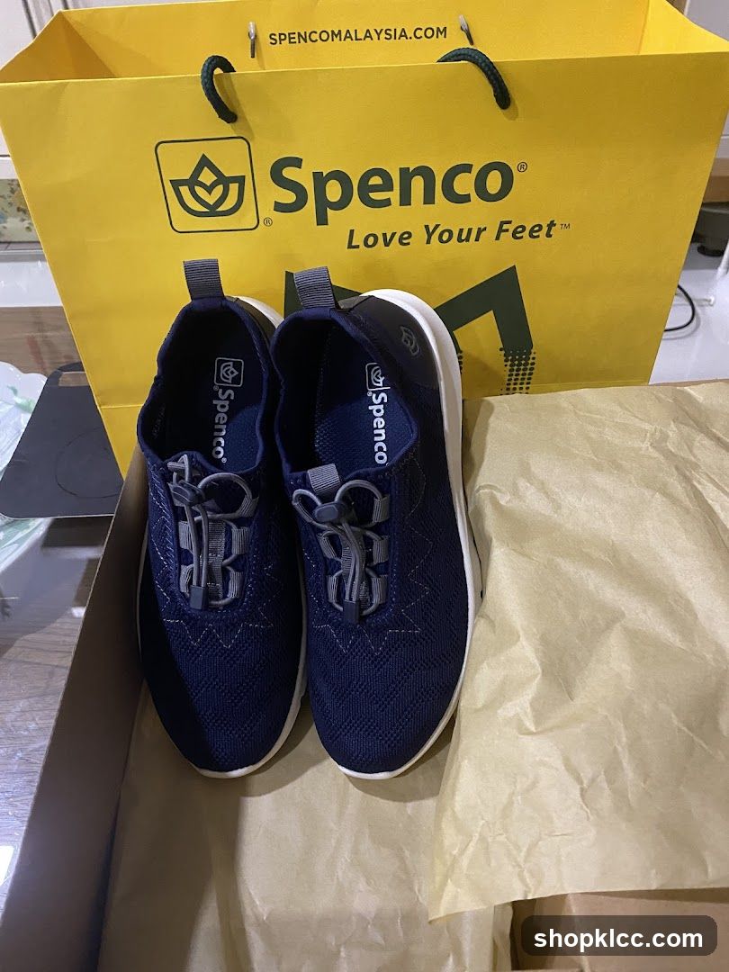 Spenco Shoes and Shopping Bag