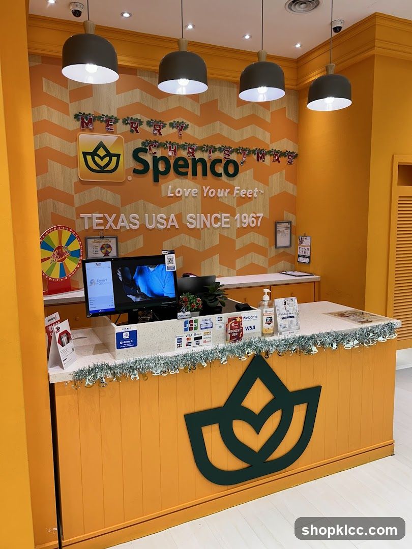Spenco Store Counter