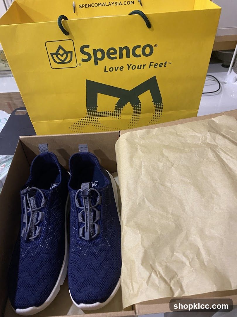 Spenco Shoes and Shopping Bag