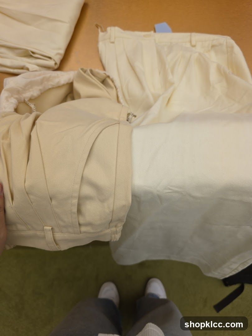 Beige Trousers