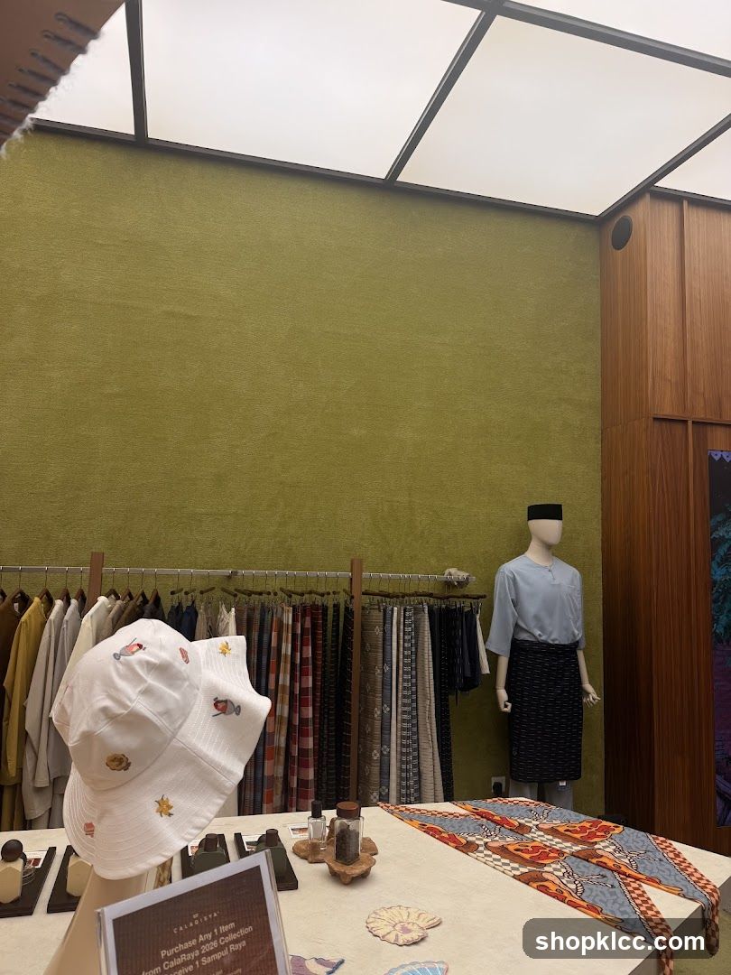Store Display with Clothing and Mannequin