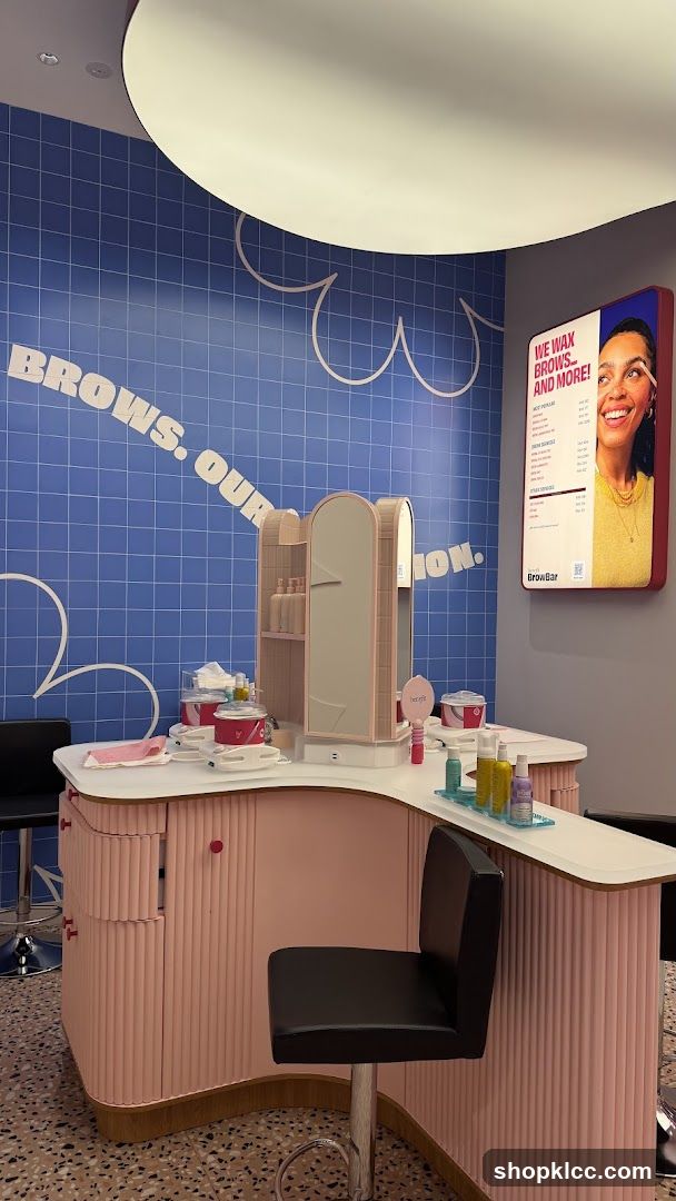 Brow Bar Service Area