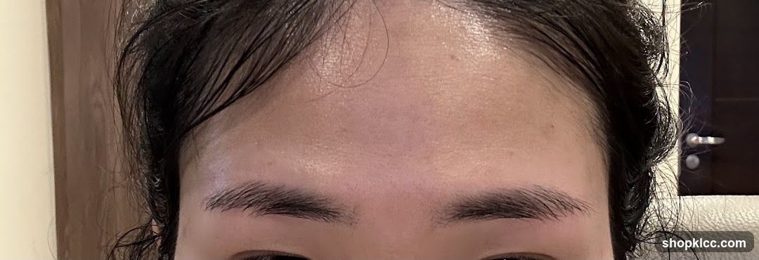 Woman's Forehead and Eyebrows