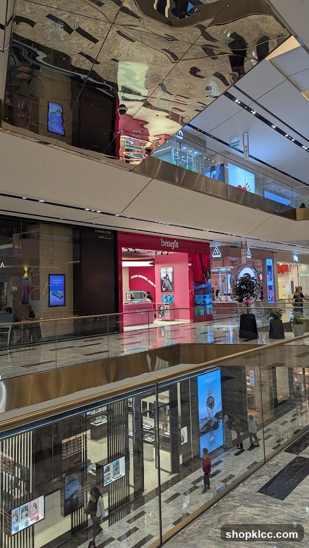 Mall Interior with Shops