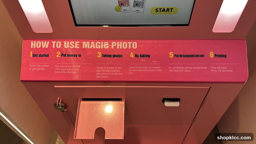 Magic Photo Booth Instructions