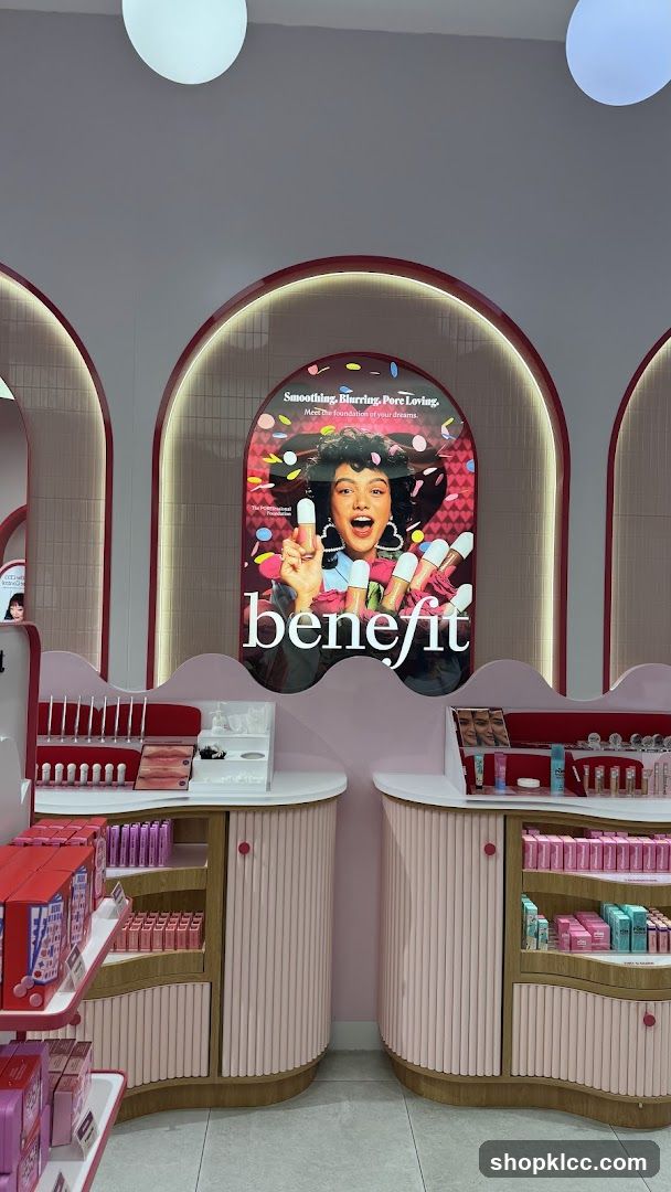 Benefit Cosmetics Display