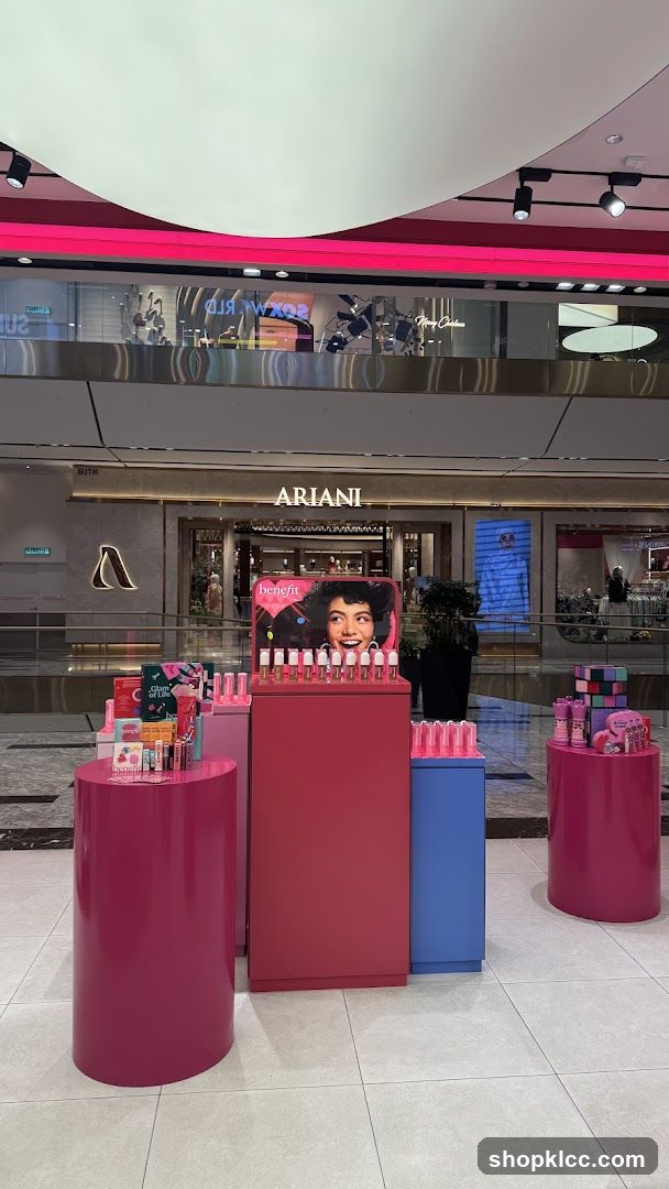 Benefit Cosmetics Display