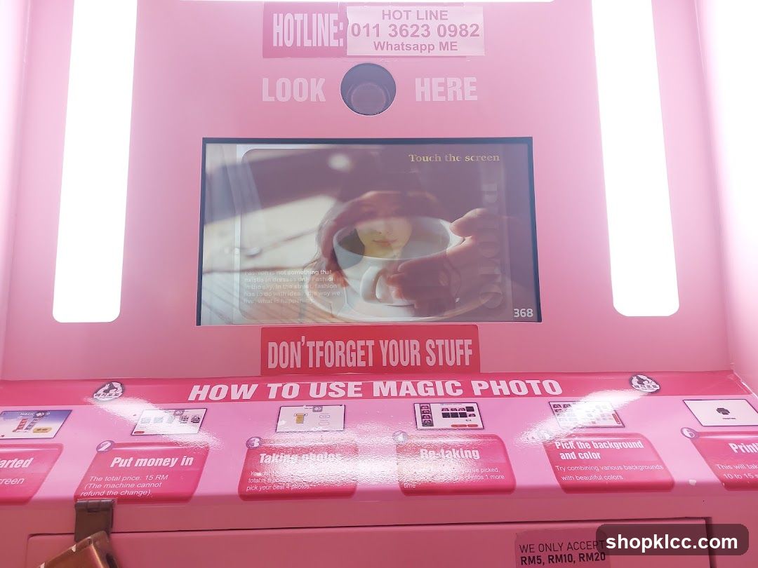 Magic Photo Booth Instructions