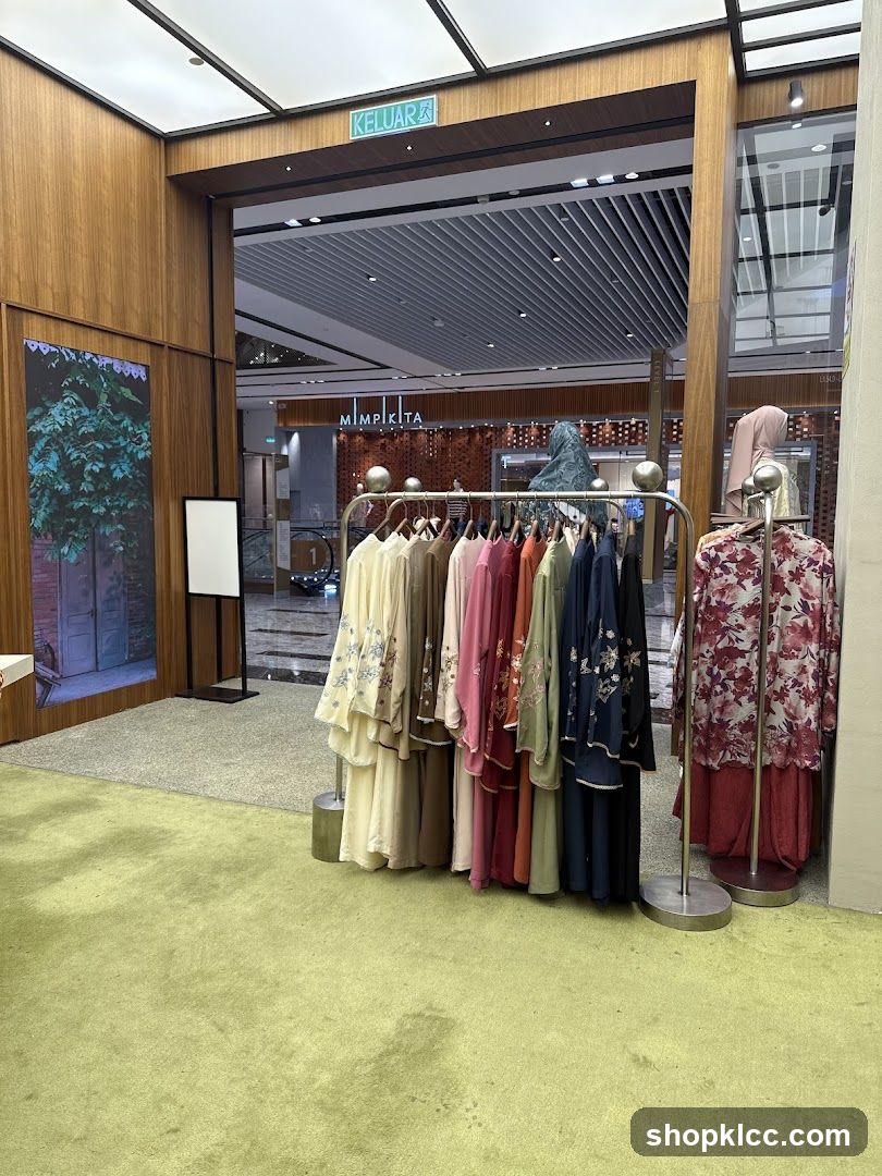 Clothing Display in Store
