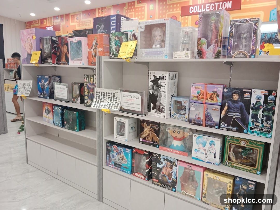 Toy and Figure Collection Store Interior