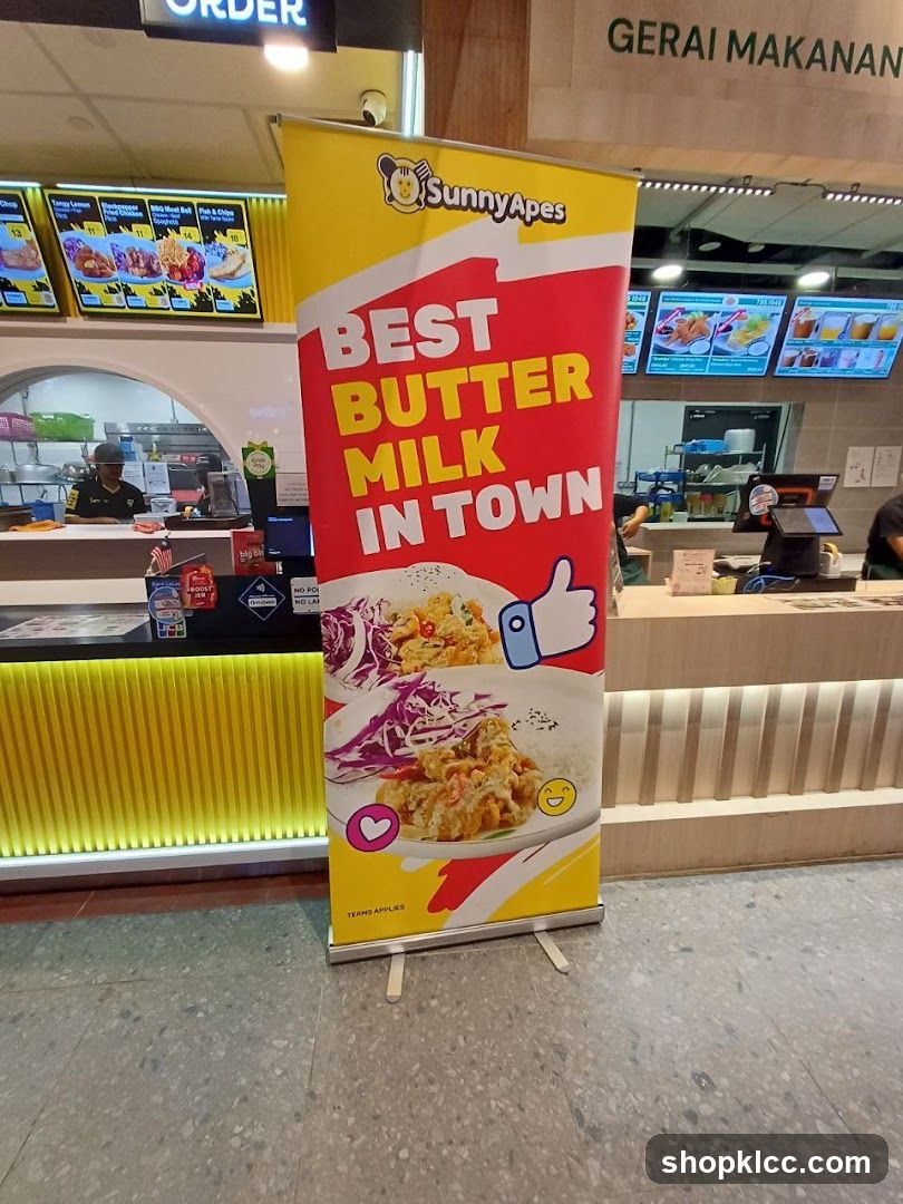SunnyApes Best Butter Milk In Town Banner