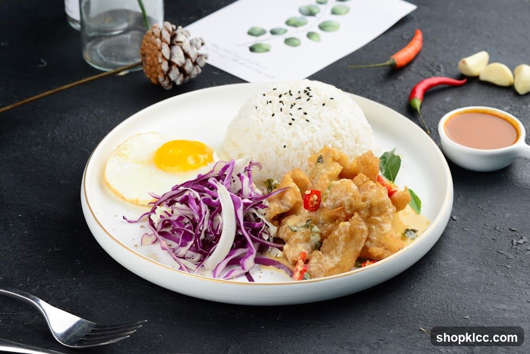 Crispy Chicken Rice Bowl
