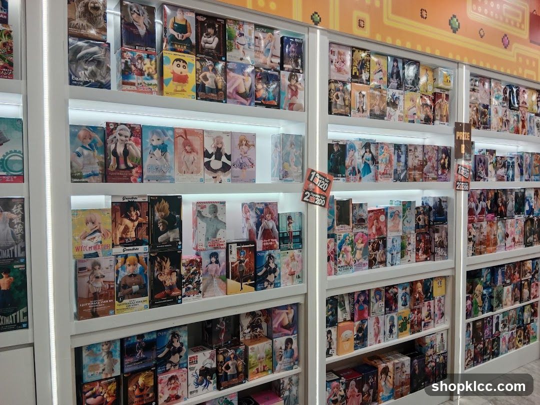 Anime Merchandise Display